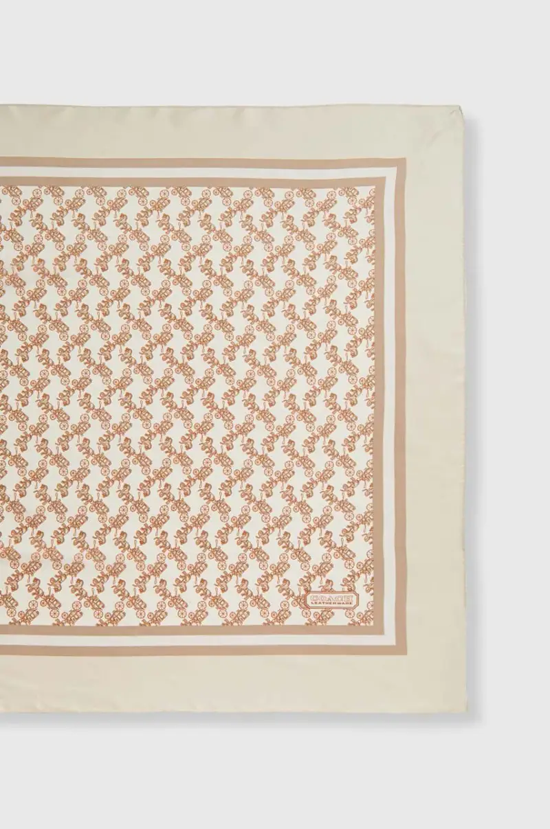 scialle in seta Multicolore miniatura 3