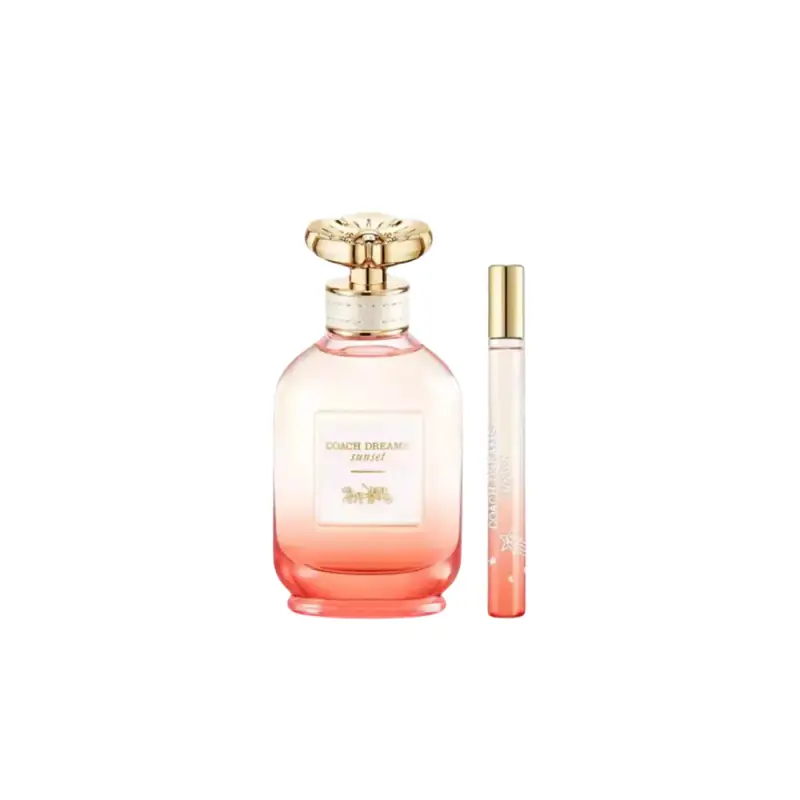 Set Coach Dreams Sunset Eau De Parfum per donna 60 ml + Dreams Sunset Eau De Parfum per donna 7,5 ml