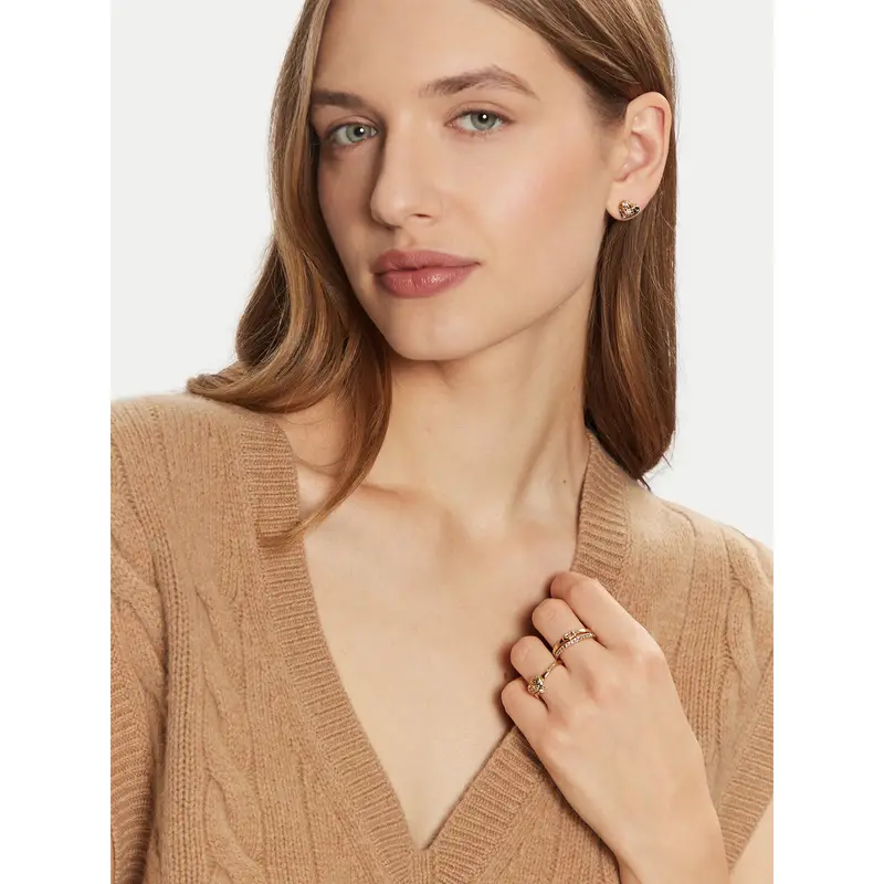 Set di 2 anelli Coach 37460424 Oro