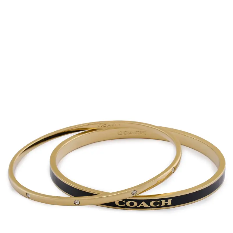 set di 2 bracciali Coach 37463839 Oro