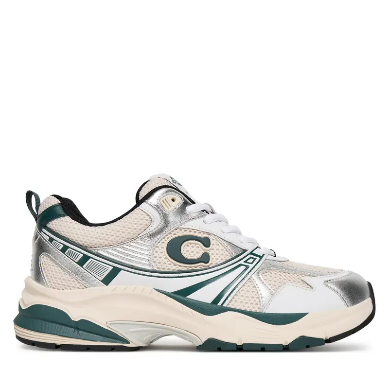 Sneakers Coach Mesh CAQ29 Écru Écru