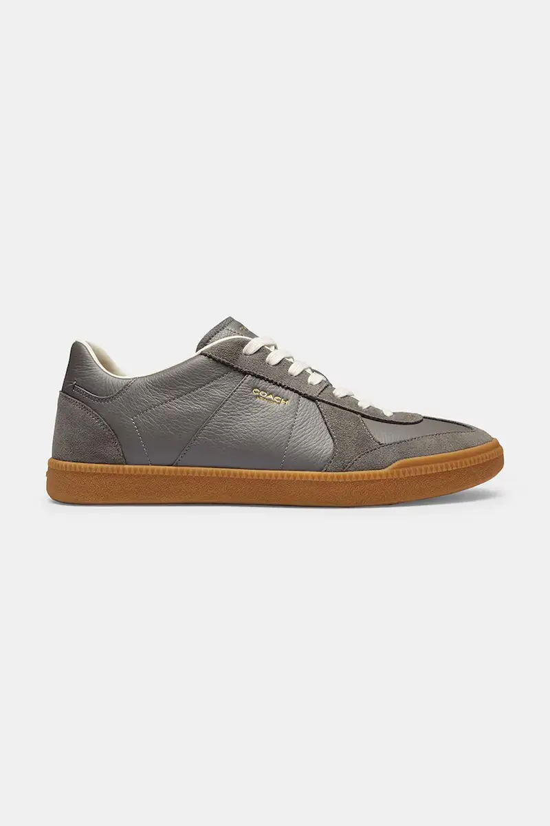 sneakers in pelle Ellis Sneaker Grigio