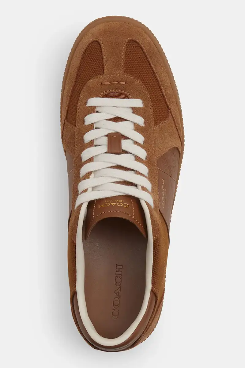 sneakers in pelle Ellis Sneaker Marrone miniatura 4