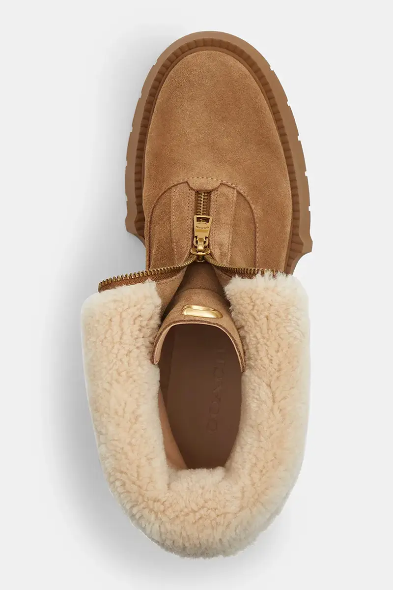 stivaletti alla caviglia Leah Platform donna colore marrone CCH85 miniatura 5