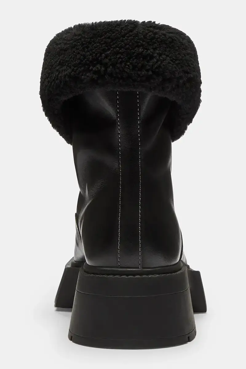 stivaletti alla caviglia Leah Platform Nero miniatura 4