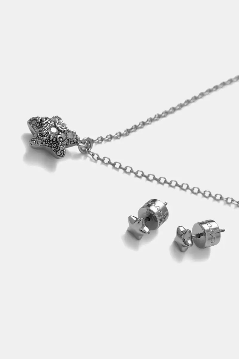 un set di gioielli in una scatola regalo 37541361RHO111 Argento miniatura 2