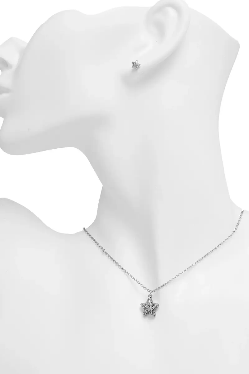 un set di gioielli in una scatola regalo 37541361RHO111 Argento miniatura 4