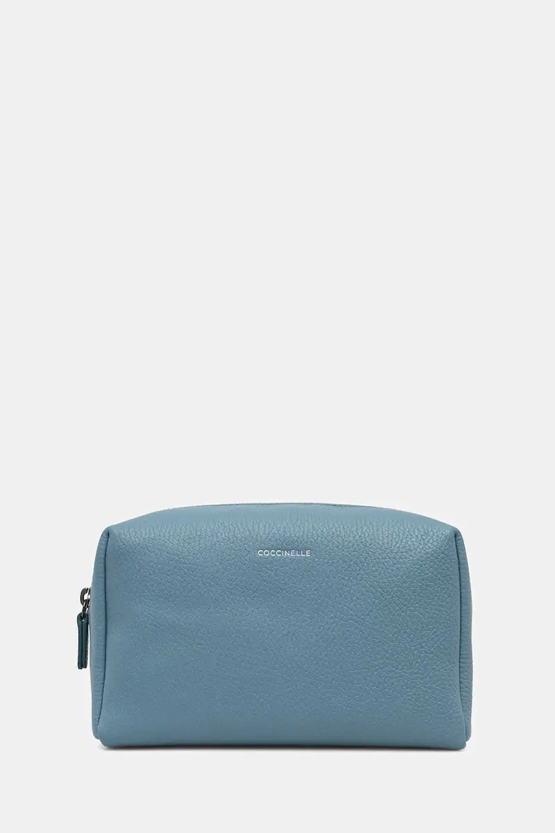 astuccio per trucchi in pelle MAN SOFT colore rosso E5 MUK 95 G0 01 Turchese