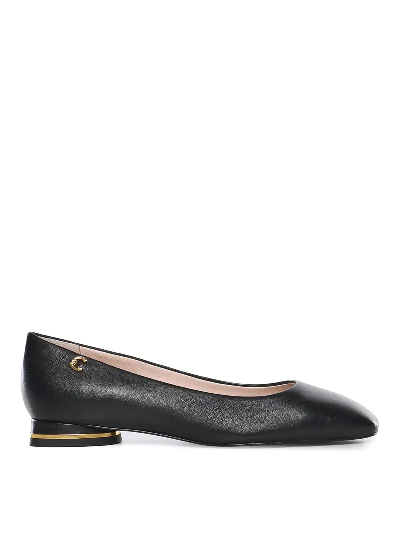Ballerina in pelle C-Everyday Nero