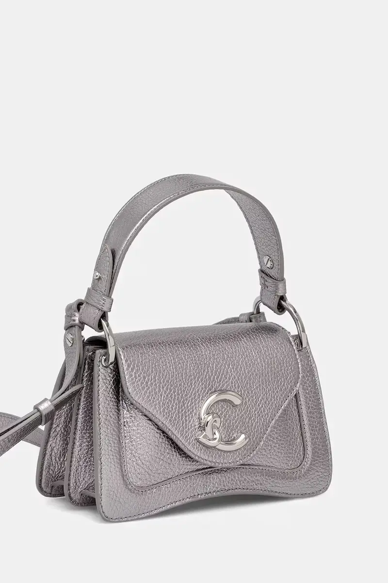 Coccinelle Borsa a mano Argento 4147741 miniatura 2