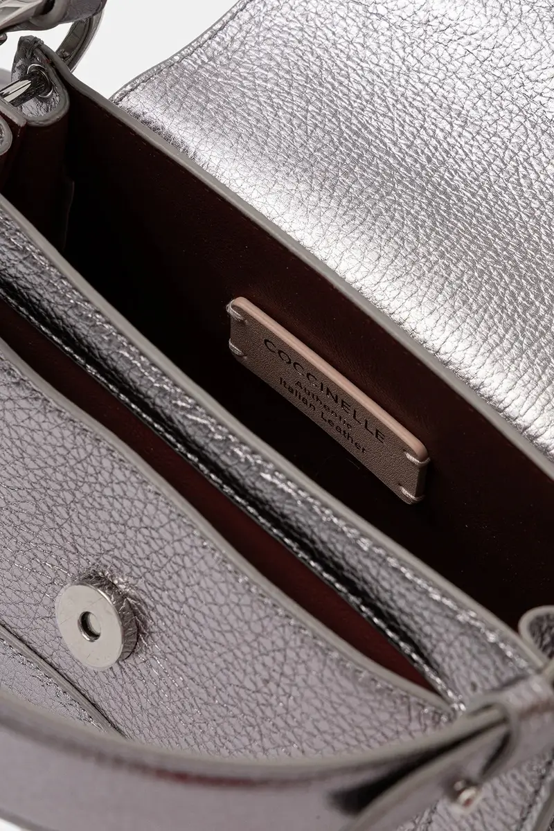 Coccinelle Borsa a mano Argento 4147741 miniatura 5