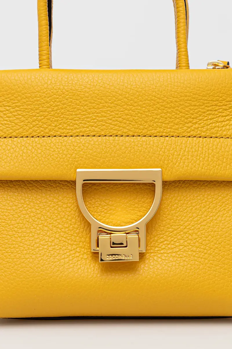 Coccinelle Borsa a mano Giallo 2886178 miniatura 4