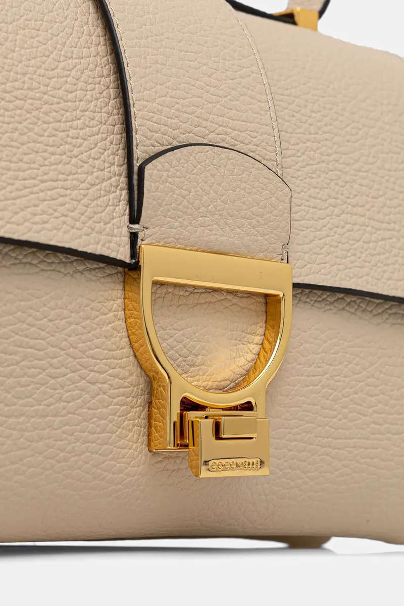 Coccinelle Borsa a mano Beige 4147770 miniatura 4