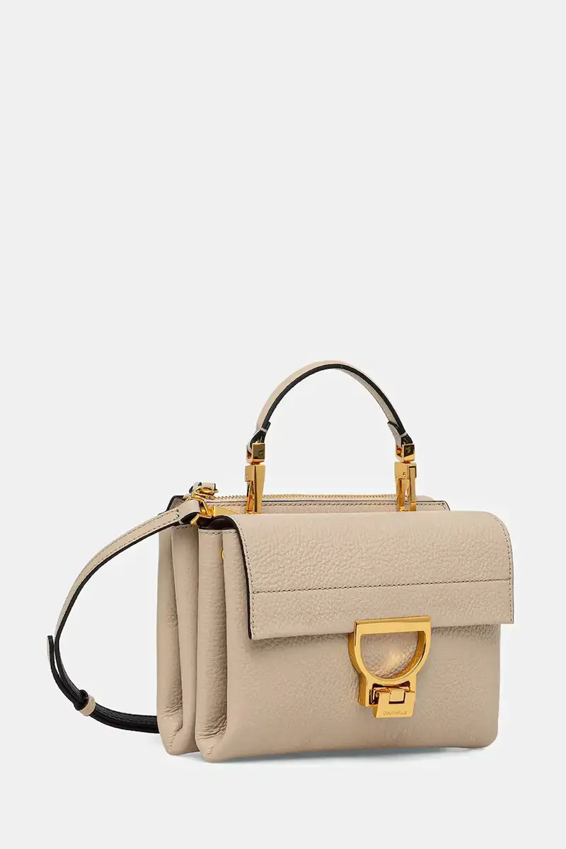 Coccinelle Borsa a mano Beige 4147771 miniatura 2