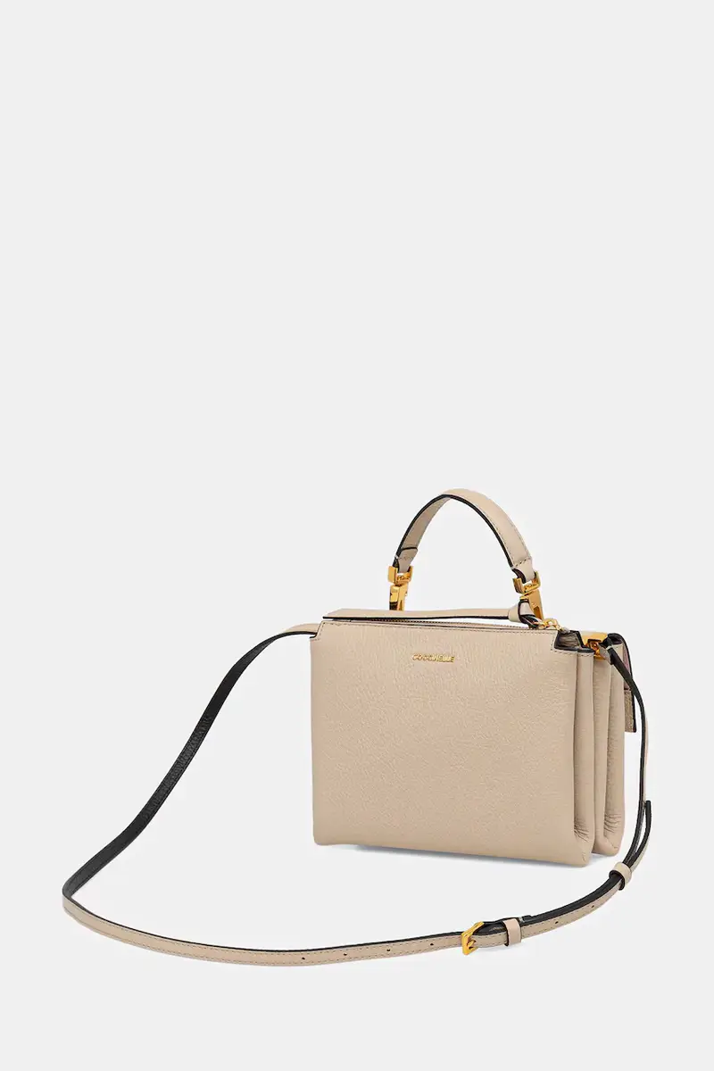 Coccinelle Borsa a mano Beige 4147771 miniatura 3