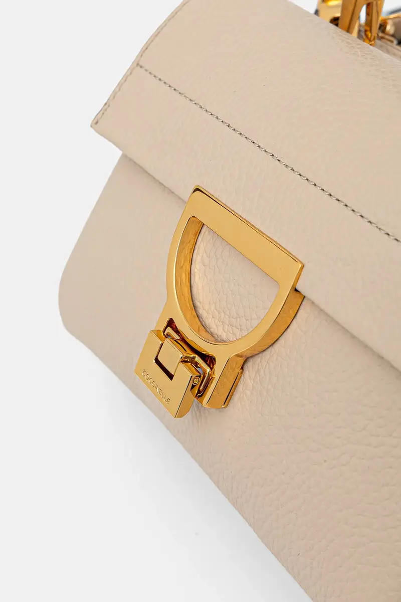 Coccinelle Borsa a mano Beige 4147771 miniatura 4