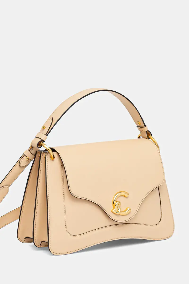 Coccinelle Borsa a mano Beige 4147814 miniatura 2