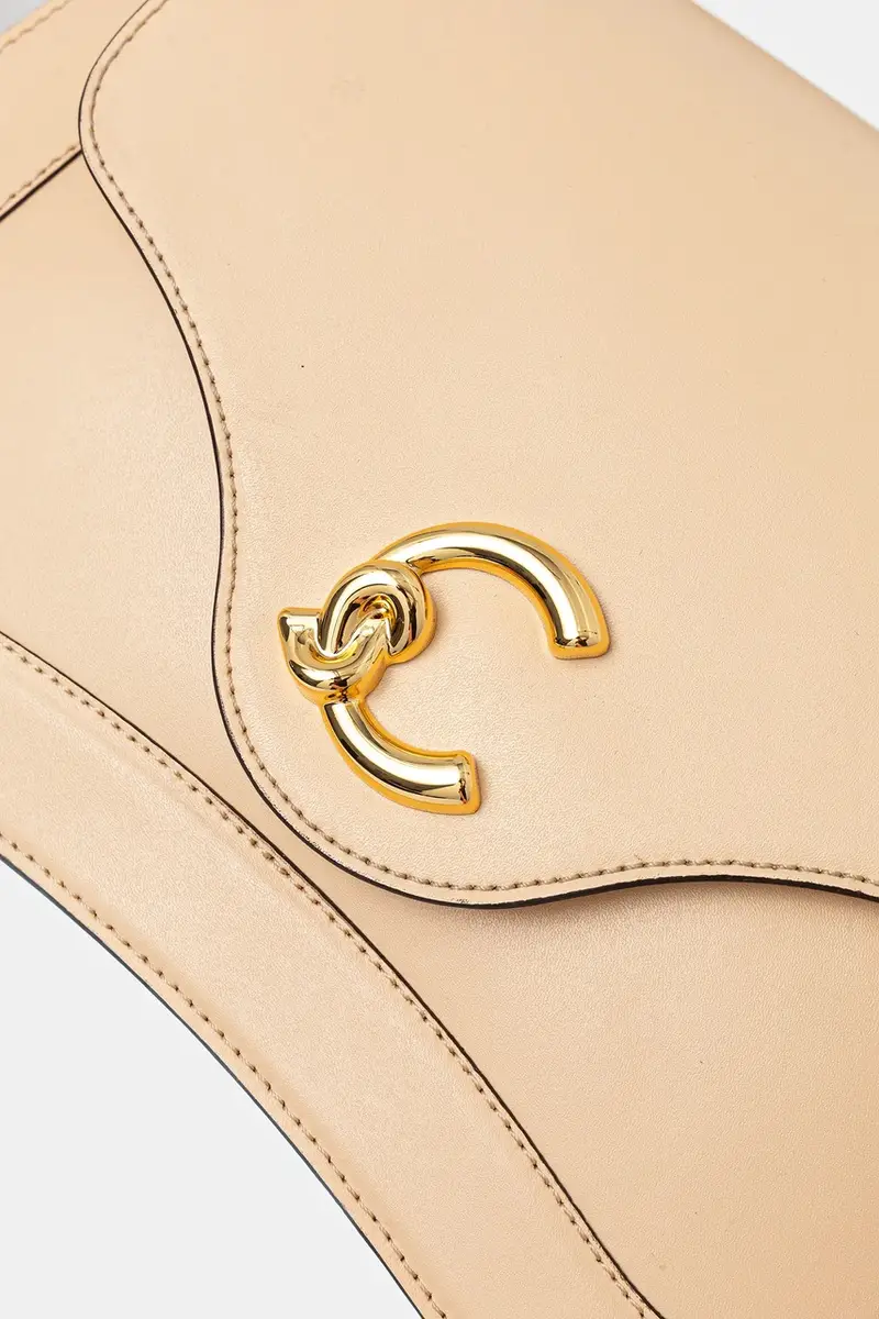 Coccinelle Borsa a mano Beige 4147814 miniatura 4