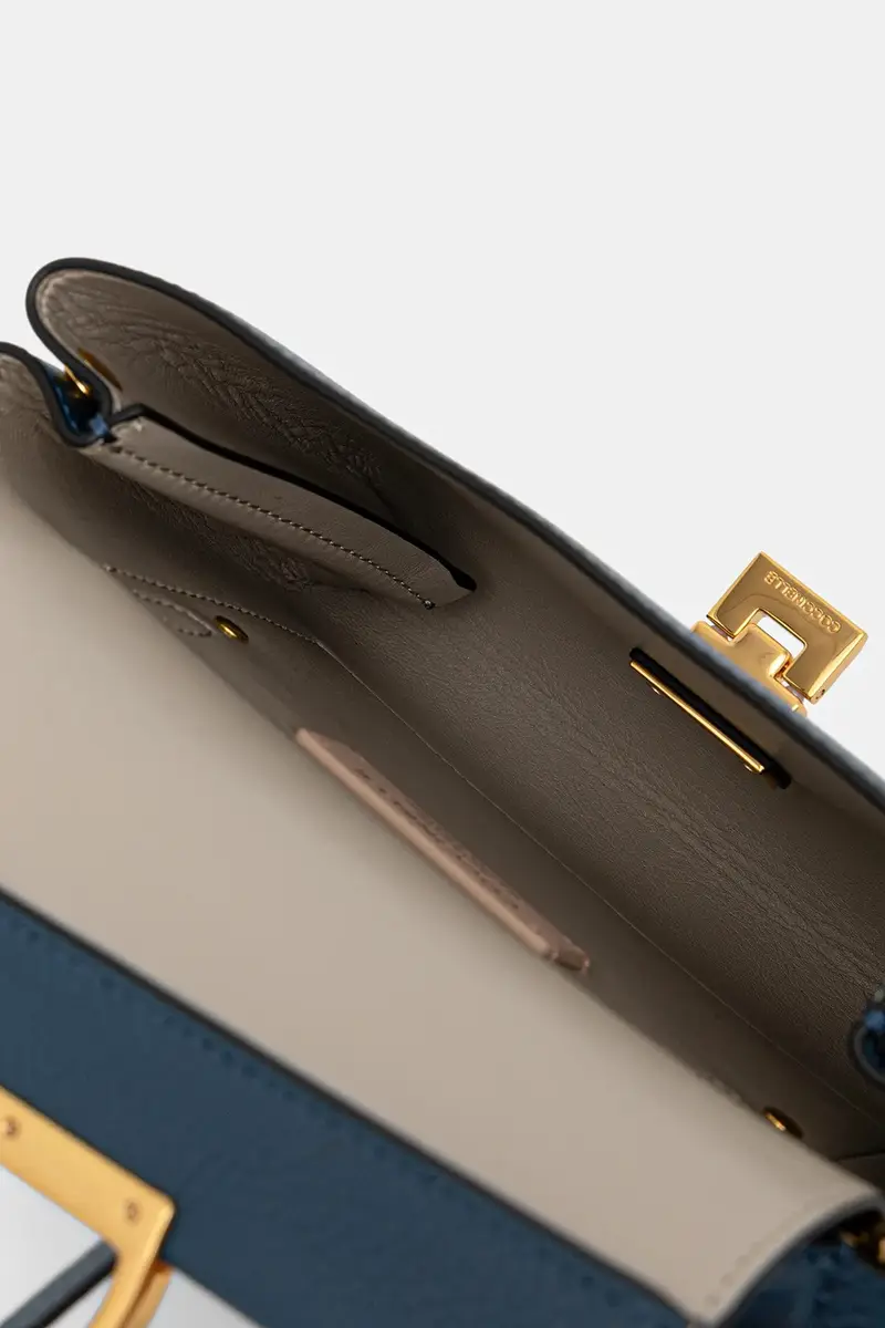 Coccinelle Borsa a mano Blu 4148148 miniatura 5