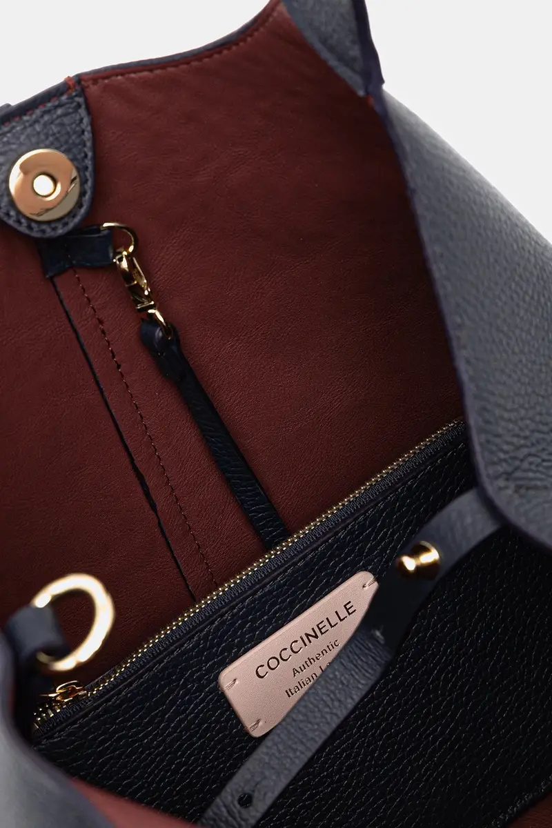 Coccinelle Borsa a mano Blu 4157423 miniatura 5