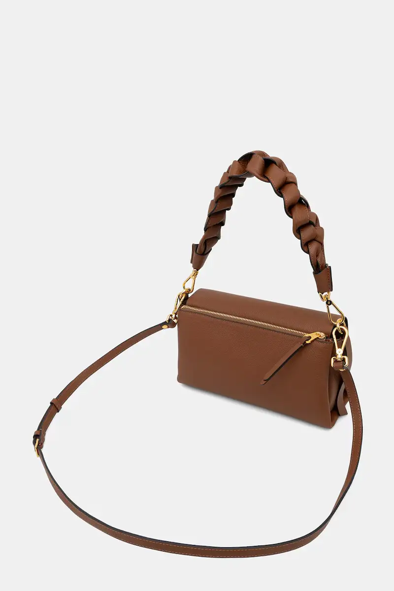 Coccinelle Borsa a mano Marrone 4148953 miniatura 3