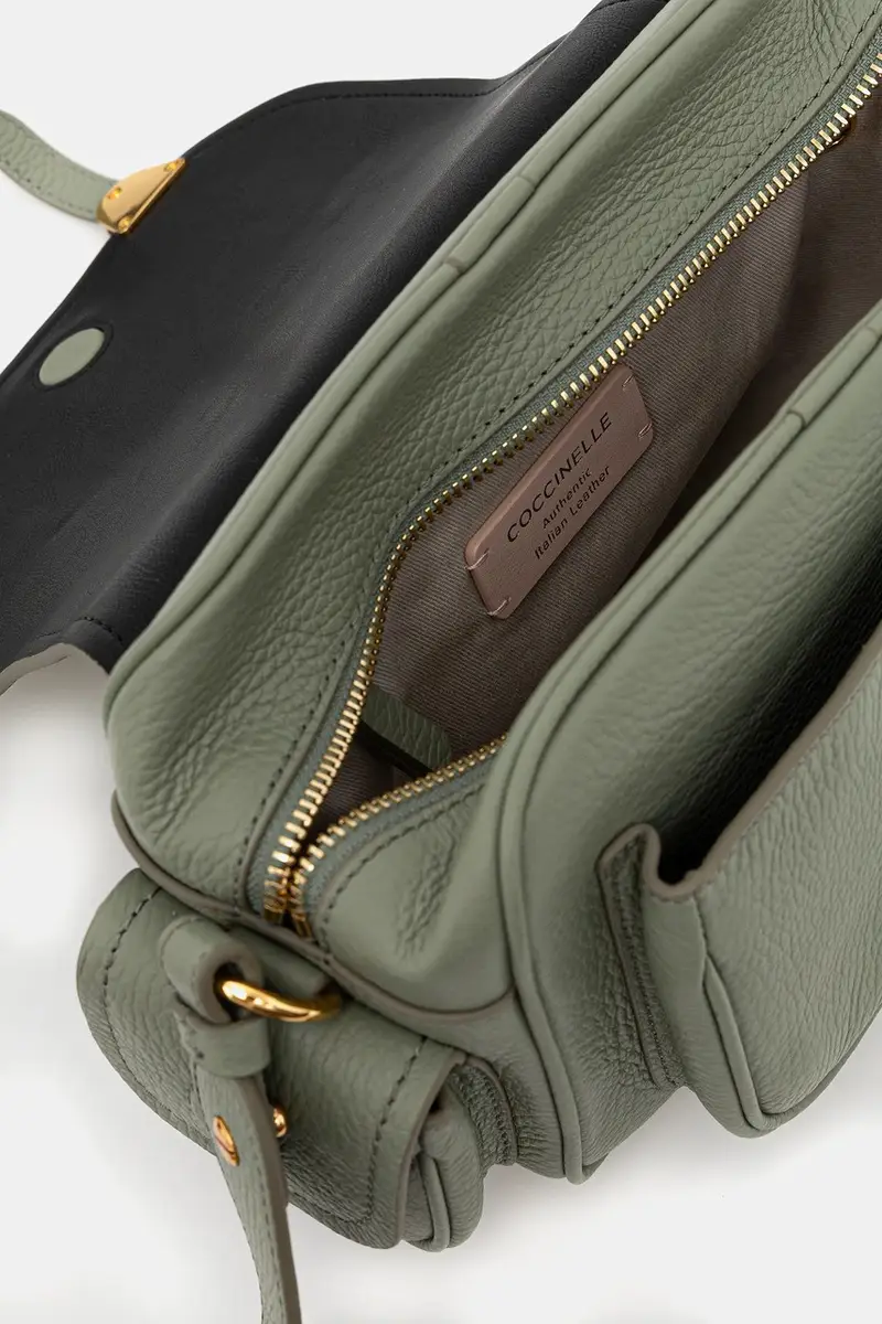 Coccinelle Borsa a mano Beige 3890482 miniatura 5