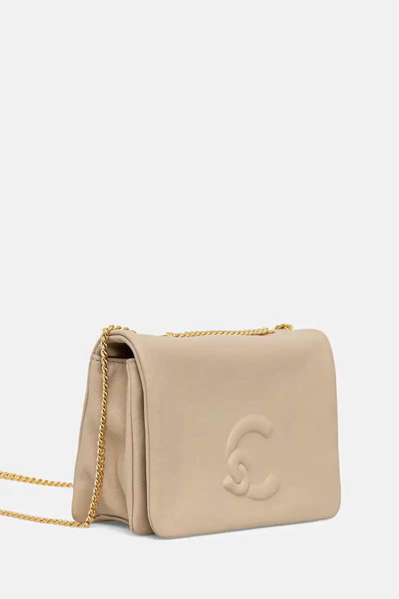 Coccinelle Borsa a mano Beige 4147842 miniatura 2