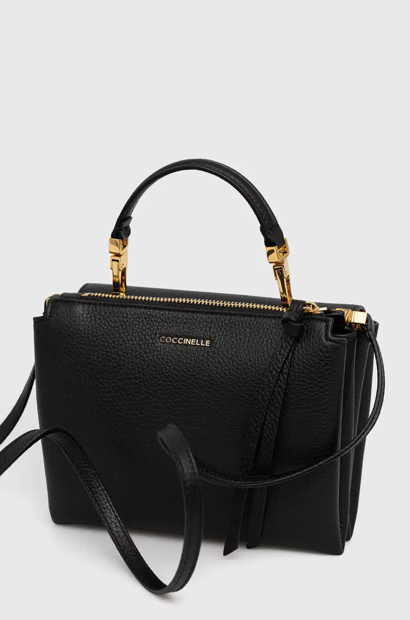 Coccinelle Borsa a mano Nero 4149535 miniatura 3