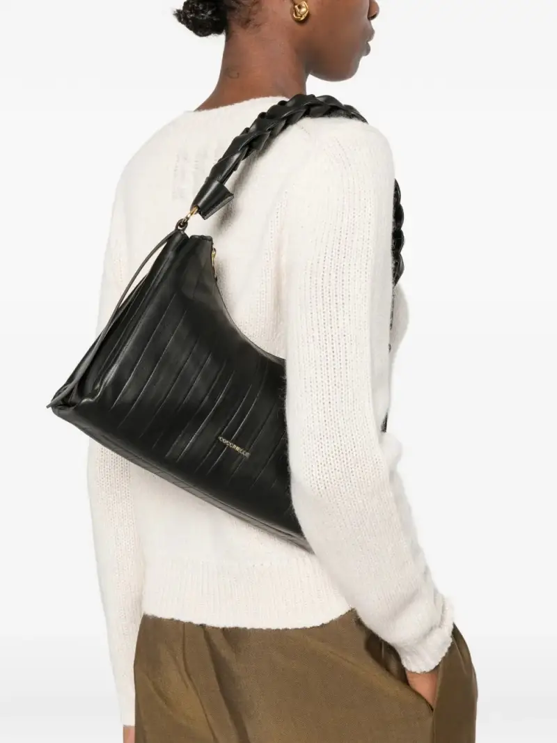 Coccinelle Borsa a mano Nero 4180238 miniatura 3