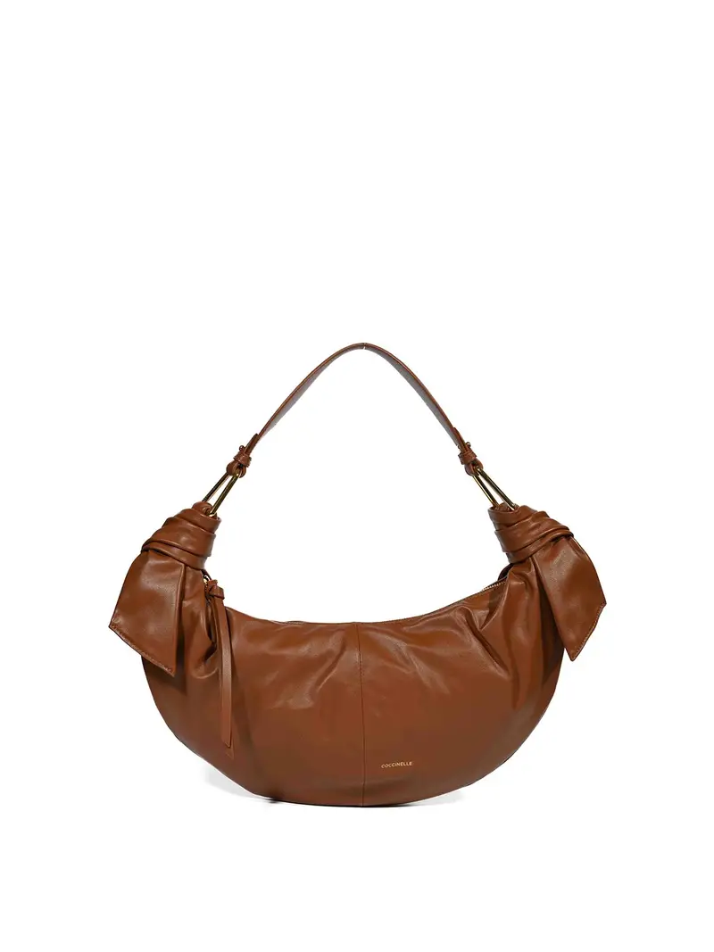 Borsa A Spalla Furoshiki Puffy Medium Beige