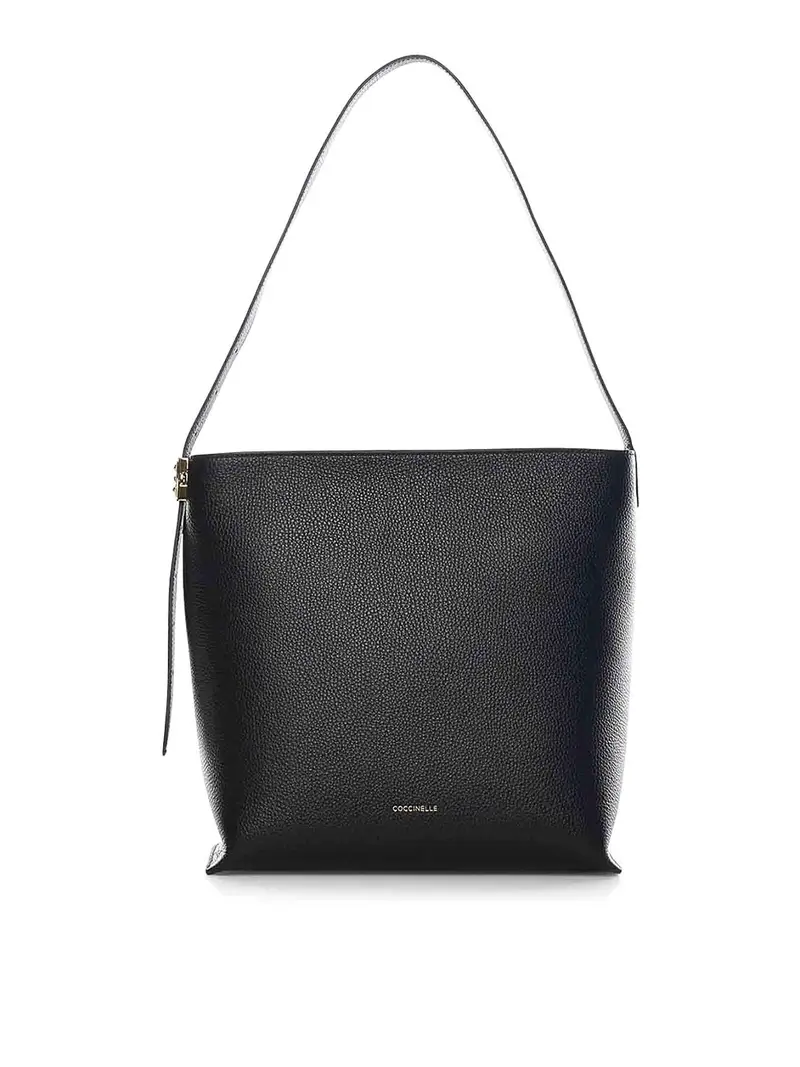 Borsa a tracolla in pelle Nero