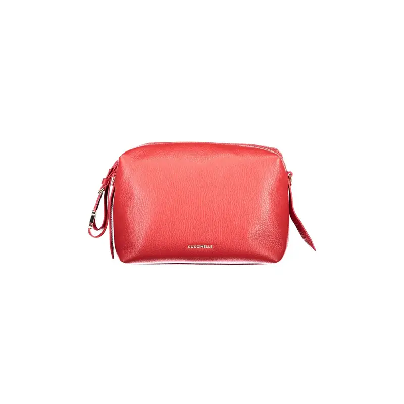 Borsa a Tracolla Pelle Donna Rossa Logo Rosso