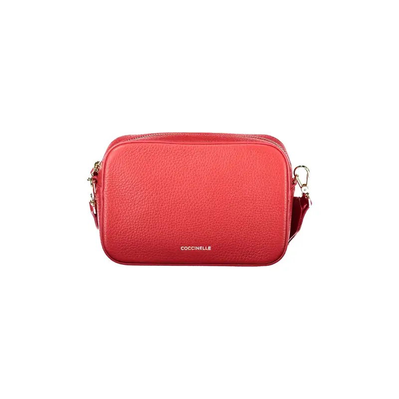 Borsa a Tracolla Pelle Donna Rossa Logo Rosso