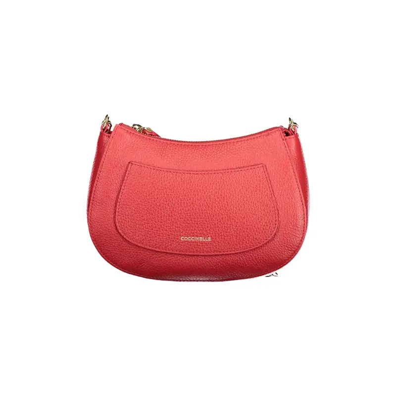 Borsa a Tracolla Pelle Donna Rossa Logo Rosso