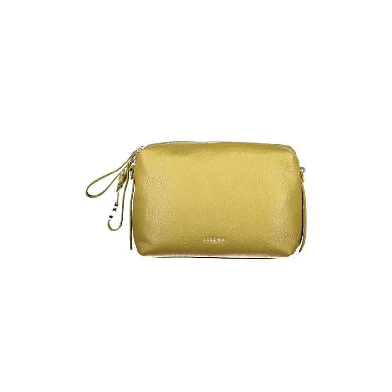 Borsa a Tracolla Pelle Donna Verde Logo