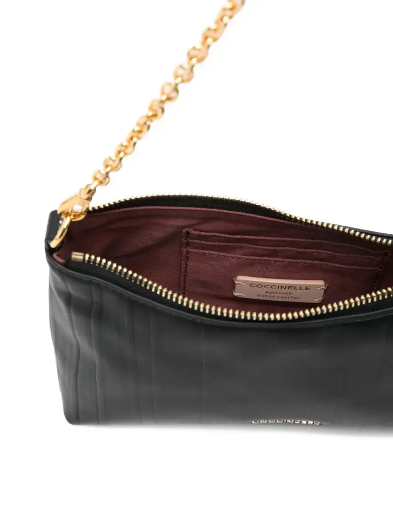 Borsa aura plisse NERO miniatura 3