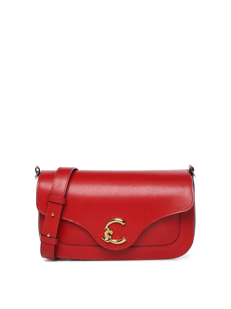 Borsa C-Me media in pelle Beige