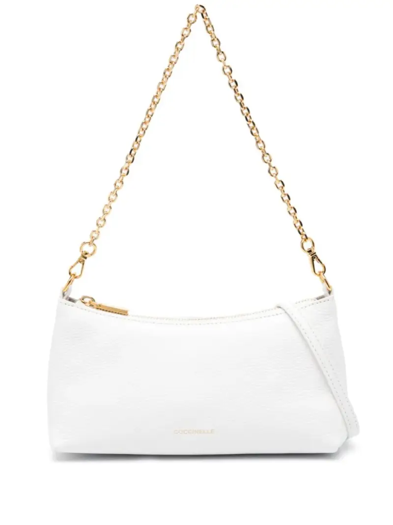 Coccinelle Borsa Aura bianca in pelle