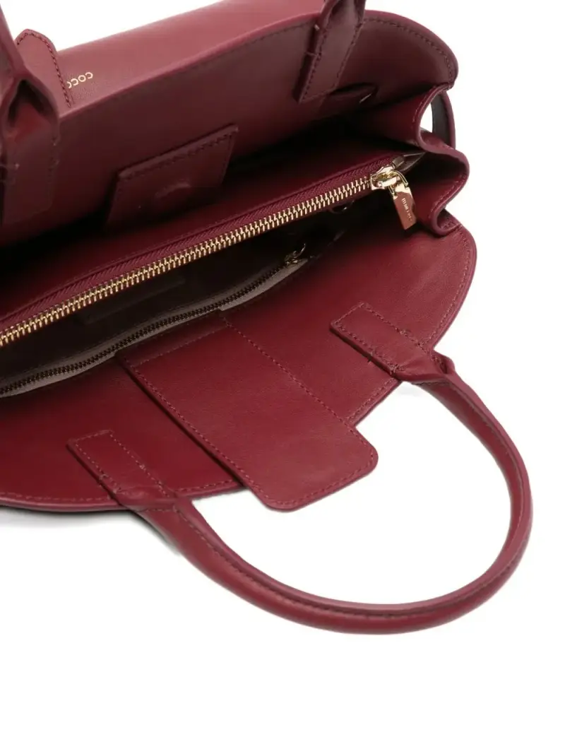 Coccinelle Borsa tote Sabine nero in pelle di vitello miniatura 3