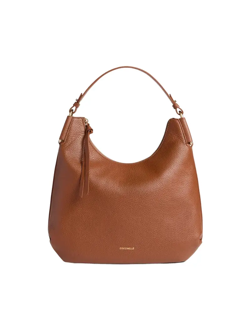 Borsa Donna a Spalla Marrone Rebekka Small in Vera Pelle