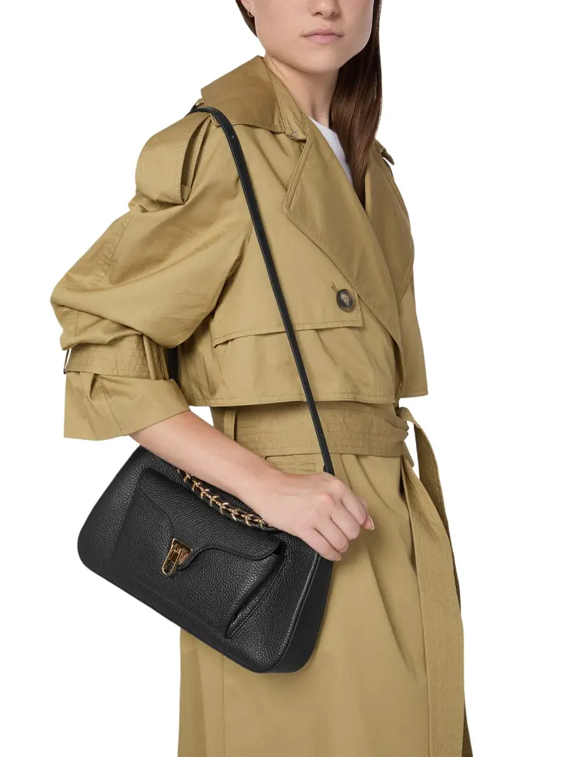 Borsa Donna a Spalla Rossa, In Vera Pelle, Beat Generation Rosso miniatura 2