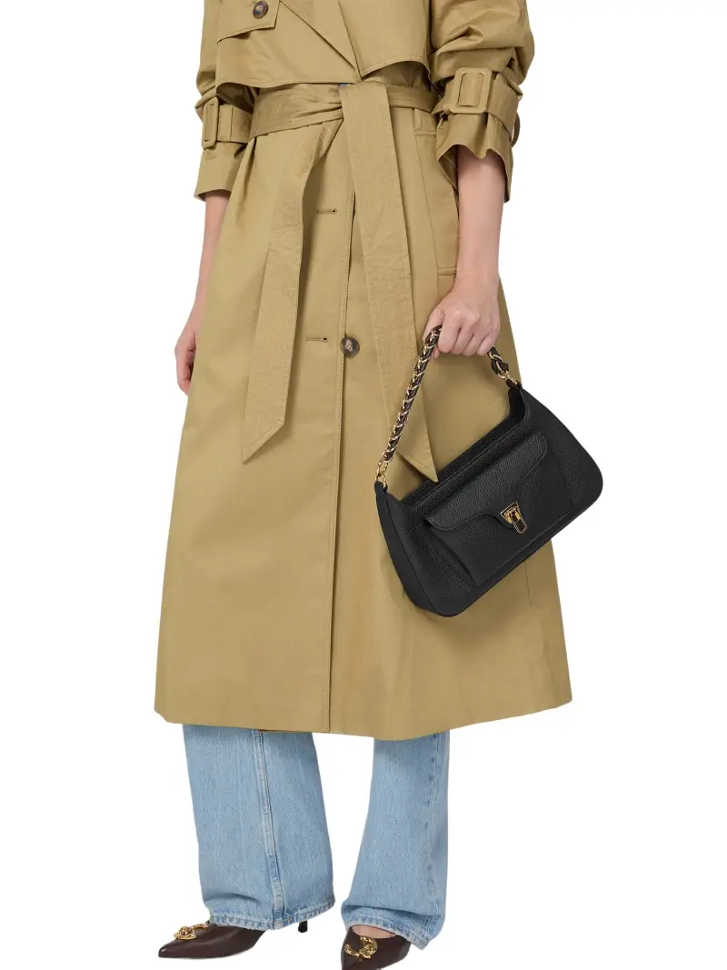 Borsa Donna a Spalla Rossa, In Vera Pelle, Beat Generation Rosso miniatura 3