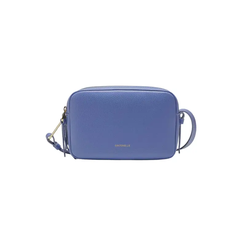 Borsa Donna a Tracolla Blu, In Vera Pelle, Malory Small Azzurro