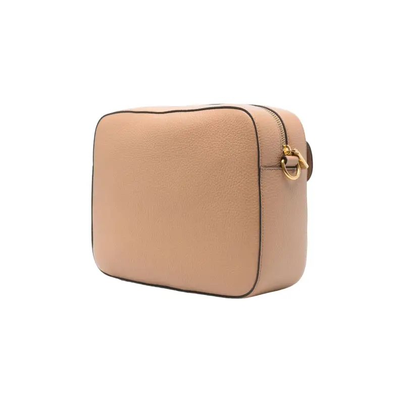 Borsa Donna a Tracolla Marrone, In Vera Pelle, Beat Soft Media Marrone miniatura 3