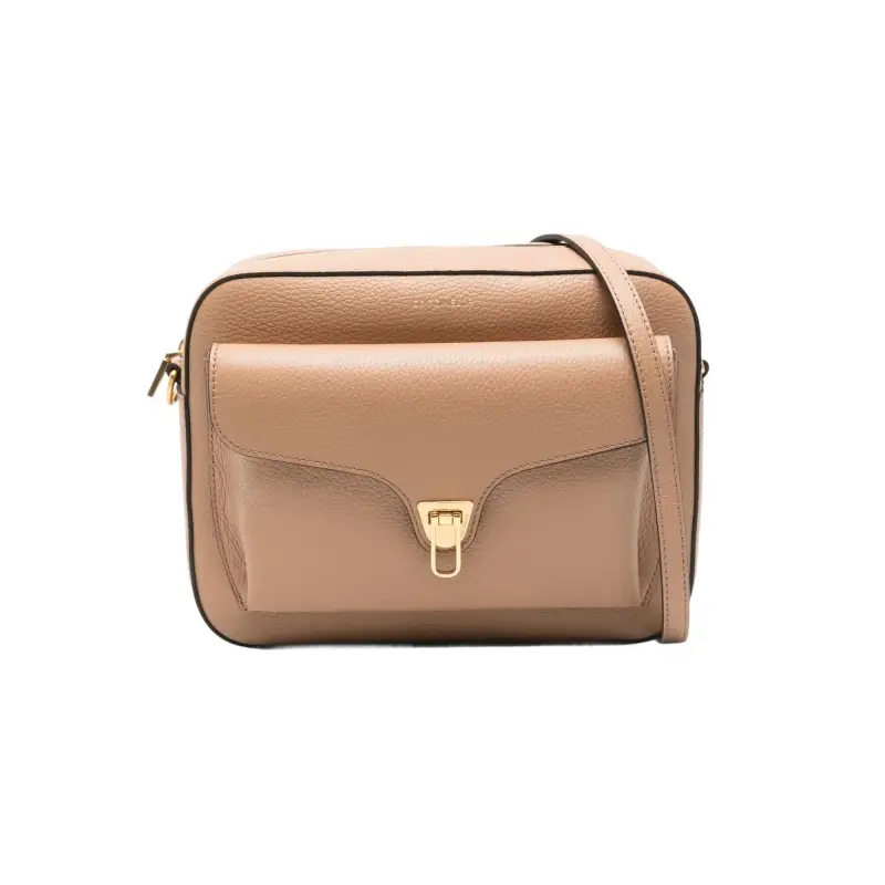 Borsa Donna a Tracolla Marrone, In Vera Pelle, Beat Soft Media Marrone