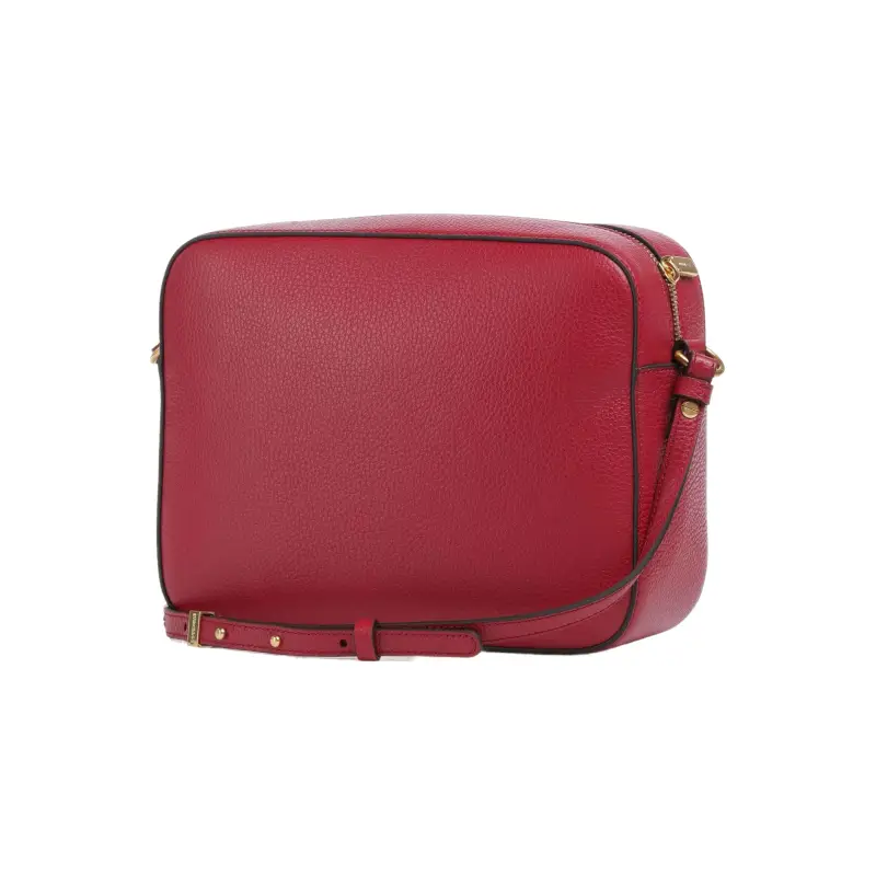 Borsa Donna a Tracolla Rossa, In Vera Pelle, Beat Soft Media Rosso miniatura 3