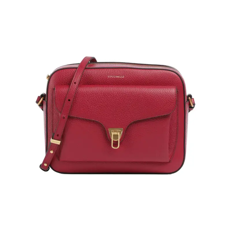 Borsa Donna a Tracolla Rossa, In Vera Pelle, Beat Soft Media Rosso