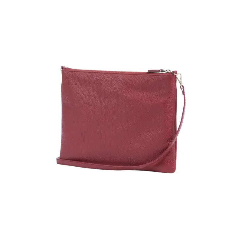 Borsa Donna a Tracolla Rossa, In Vera Pelle, Best Crossbody Medium Rosso miniatura 3