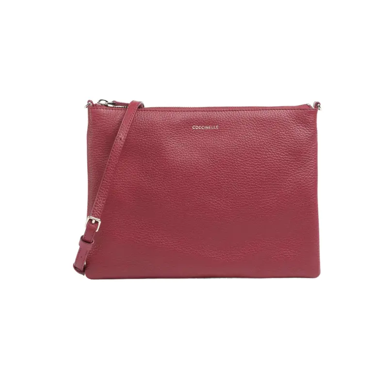 Borsa Donna a Tracolla Rossa, In Vera Pelle, Best Crossbody Medium Rosso