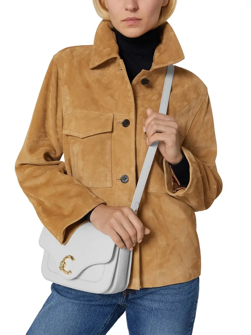 Borsa Donna a Tracolla Rossa, In Vera Pelle, C-Me Small Rosso miniatura 2